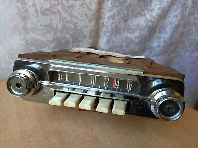 RARE Vintage Antique  Old Car Radio Autoradio Ford Retro Auto  • $259