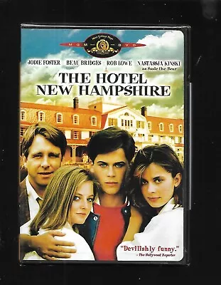 * OOP * Tony Richardson's THE HOTEL NEW HAMPSHIRE - Jodie Foster - RARE SEALED • $0.99