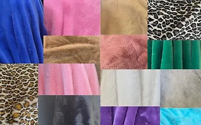 $4.49 • Buy Light Weight Short Pile Super Soft Faux Fur Fabric/10 X10  Square