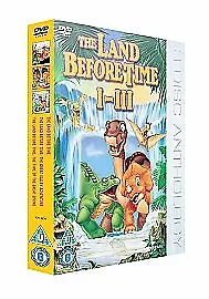 £4.17 • Buy The Land Before Time 1-3 DVD (2006) Don Bluth Cert U FREE Shipping, Save £s