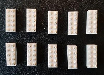 LEGO DENMARK VINTAGE MODULEX MINI LEGO 10 BRICKS 2x5 WITH M LOGO ON TOP • $2.50