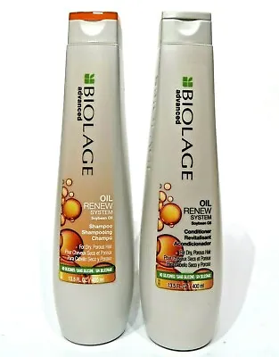 Matrix Biolage Oil Renew Shampoo & Conditioner 13.5 Fl Oz Set For Dry Hair New • $24.95