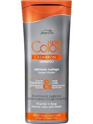 Joanna Ultra Color Copper Shade Hair Refreshing Shampoo 200ml • £6.50