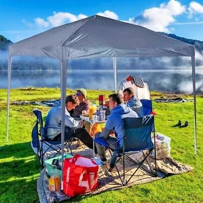 Gazebo Marquee Waterproof Outdoor Garden Shelter Camping Party Canopy 2Mx2M UK • £69.99