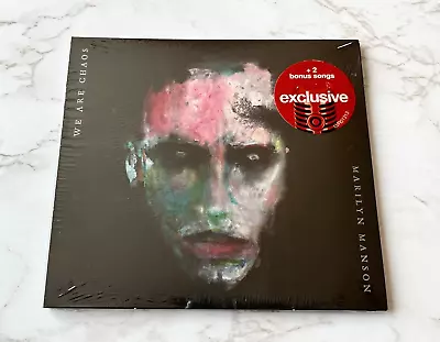 Marilyn Manson We Are Chaos CD Digipak SEALED! 🚨TARGET EXCLUSIVE!🚨 2020 RARE! • $23.99