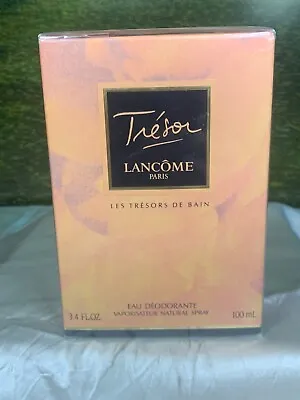 £87.35 • Buy Lancome Tresor 100ml Eau Deodorante Spray (new With Box & Sealed)
