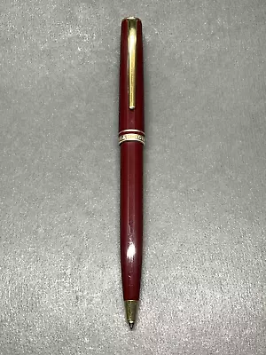 [Exc+] MONTBLANC GENERATION  Burgundy Bordeaux GT  Vintage Twist Ballpoint Pen • $220