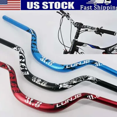 Mountain Bike High Handlebar 31.8mm Length 720mm Rise 30/90mm Aluminium Alloy US • $15.98