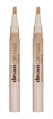 2 PACK Maybelline Dream Lumi Touch Highlighting Concealer # 50 Medium/Deep  • $8.34