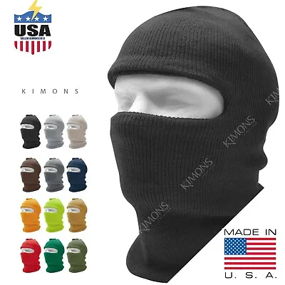 One 1 Hole Ski Full Face Mask Winter Cap Balaclava Hood Beanie Tactical Mask Hat • $10.95