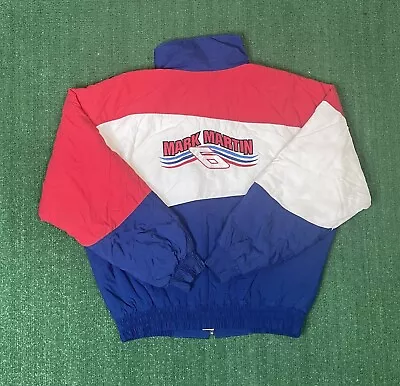 Vintage Nascar Mark Martin #6  Valvoline Racing Jacket Size L • $31.50