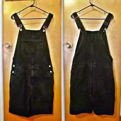 ASOS Men's Short Black Denim Overalls - Size 32 - Great Condition - Out Of Stock • $55