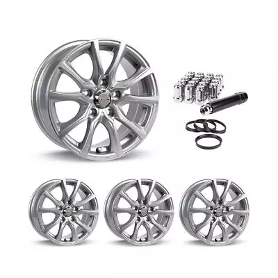 Wheel Rims Set With Chrome Lug Nuts Kit For 14-16 Acura MDX P822468 17 Inch • $735.40