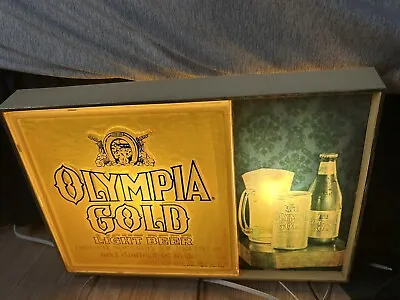 Vintage Olympia Gold Beer Lighted Sign • $60