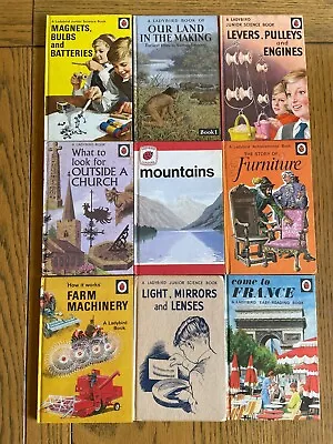 9 Ladybird Books 1960's & 70's Job Lot • £6