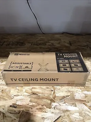 Mount-It! Premium Ceiling Mount TV Bracket | 32-70in Adjustable TV Ceiling Mount • $49.99