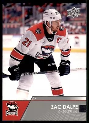 2021-22 AHL Base #48 Zac Dalpe - Charlotte Checkers • $0.99