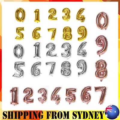 $3.45 • Buy 40Inch 100cm Letter Alphabet Foil Balloon Birthday Party Decoration Wedding AU