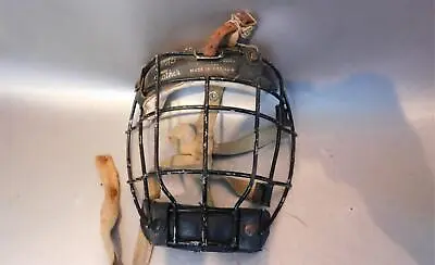 Vintage Oldcooper Weeks Hm5 Hockey Goalie Maskface Cage With Original Strap • $58.09