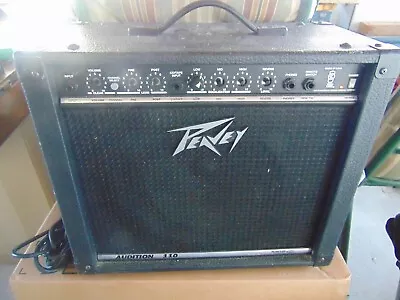 Peavey Trans Tube Audition 110 Guitar Combo Amp 50 Watts Ex. Cond. Ships Fast • $87.50