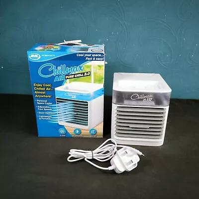 Chillmax Air Pure Chill 2.0 AC Air Conditioner Fan Humidifier Cooler Fan • £17.50