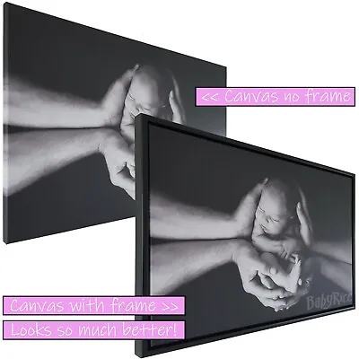 £45.45 • Buy New Black Float Tray Frame Floating For Your Canvas Surround Framing Canvases