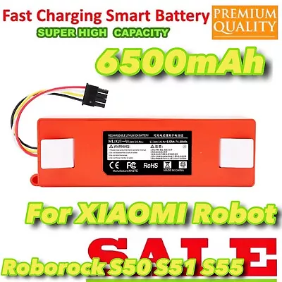 Battery For BRR-2P4S-5200S 4S2P-6500S For Xiaomi Mi Robo Robot Vacuum Cleaner • $56.77