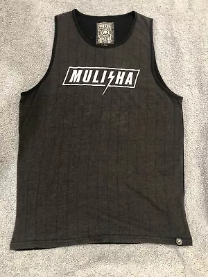 Metal Mulisha Men’s Tank Top Gray/Black Size Large • $30