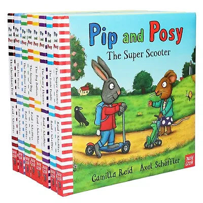 Pip And Posy Series By Axel Scheffler 8 Books Collection Set - Ages 3+ -Hardback • $57.46