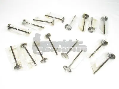 Supertech Stainless Steel Budget Engine Valves Set Flat STD Honda B16A B17A B18C • $187.51