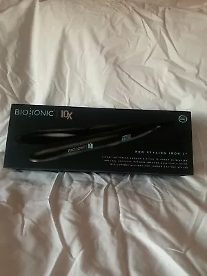 Bio Ionic 10X Pro Styling Iron 1 -Nano Ionic-with Vibrating Plates. Brand New. • $110