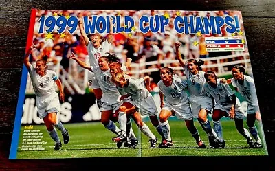 Mia Hamm Rare 1999 Poster Usa Uswnt Si For Kids Soccer 2017 World Cup Champs • $20