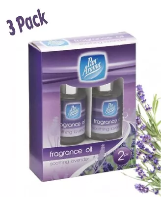 {Pack Of 3} Pan Aroma 10ml Fragrance Oil Soothing Lavender Refresh Pot Pourri • £9.99