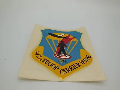 U5 STICKER 442nd Troop Carrier Wing 1994 Acme Decal Window Parachute • $15.19