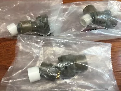  Lot Of 3 NEW ITT CANNON KPT06E12-8P Military Standard MIL-DTL-26482 Connector  • $105