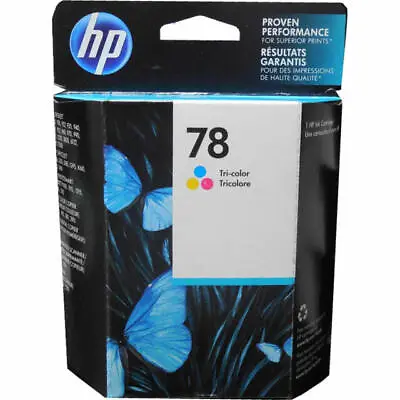 HP 78 (C6578DA) Tri-Color Ink Cartridge • $2