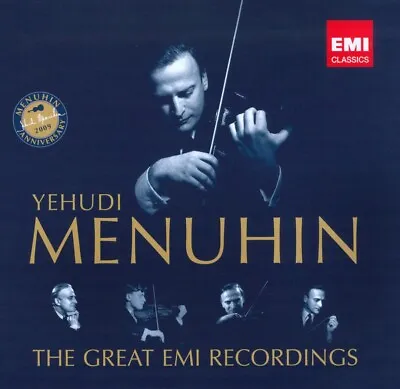 Yehudi Menuhin Yehudi Menuhin: The Great Emi Recordings New Cd • $127.33