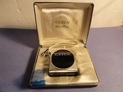   Rare   Orion Micro Seven Transistor Radio Tested Working With Ear Plug & Case • $235