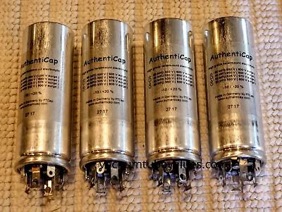 McIntosh MC275 AMP Twist Lock Capacitor Power Supply Rebuild KIT Authenticap 550 • $262.95