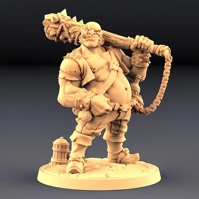 £7.99 • Buy Dunn Half-Ogre - Half Ogre Thug | Bandit Dwarf Tavern Orc Inn Pirate RPG D&D DnD