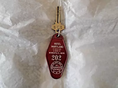 Hotel Maryland Hotel Key & Fob -Minneapolis Minnesota - Orleans Room • $22