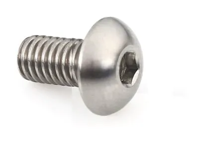 1x Titanium Button Head Bolt M3 X 10mm M3x10mm Long Grade 5 6al-4v  • $2.47