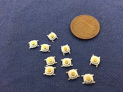 10 Pieces SMT Tactile Tact Push Button Micro Switch Momentary ROHS C10 • $8.49