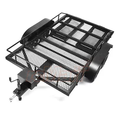 Xtra Speed 1/10 Heavy Duty Truck & Car Trailer W/ Leaf Spring For RC Crawlers • $213.99