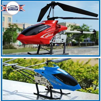 Large RC Helicopter Drone Aircraft Remote Control Durable Outdoor Toy For Kids • £79.66