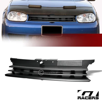 $39 • Buy *Matte Black* For 1999-2006 Vw Golf Gti Mk4 Horizontal Front Bumper Grill Grille