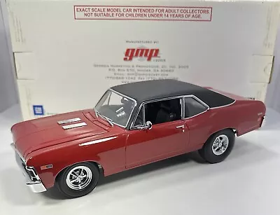 GMP/PEACH TREE 1/18 Scale 1970 CHEVY NOVA”PRO-STREET DRAG”Custom 1 Of 1 Made • $175