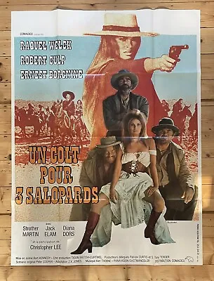 Hannie Caulder 1969 MASSIVE Movie Poster Christopher Lee Raquel Welch • £75