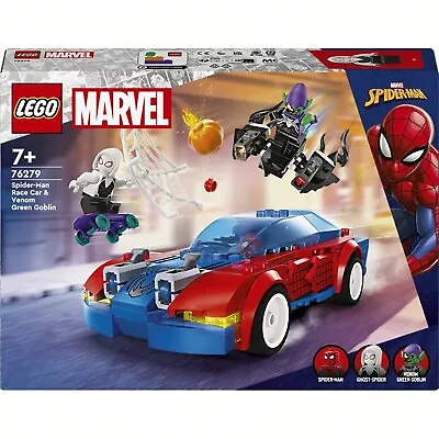 LEGO 76279 Marvel Spiderman Super Heroes Spider-Man Race Car Venom Green Goblin • $39.99