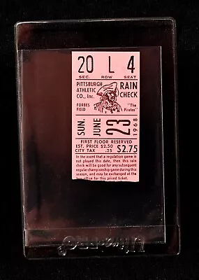 Willie McCovey 2HRs (HR #250) & Juan Marichal 5Ks & 3/3 BATTING Ticket Stub 1968 • $95